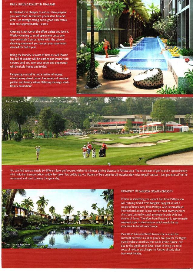 Двух-Комнатная Квартира В Кондоминимуме "Tropikal Garden" Pattaya Extérieur photo