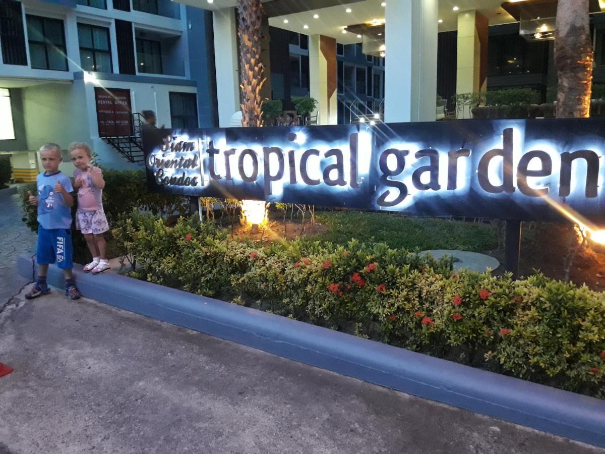 Двух-Комнатная Квартира В Кондоминимуме "Tropikal Garden" Pattaya Extérieur photo