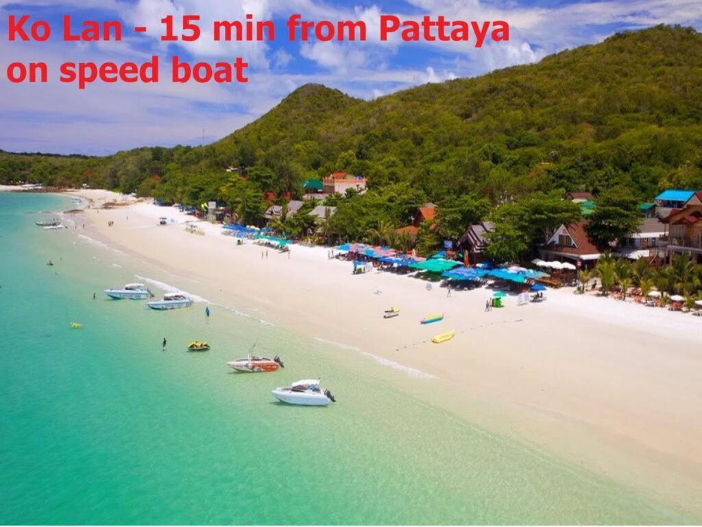 Двух-Комнатная Квартира В Кондоминимуме "Tropikal Garden" Pattaya Extérieur photo